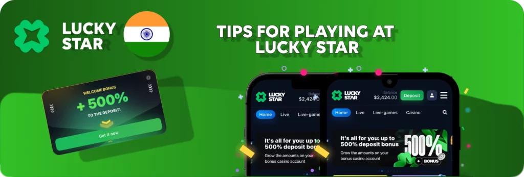 General Tips for playing at lucky-star casino for winning